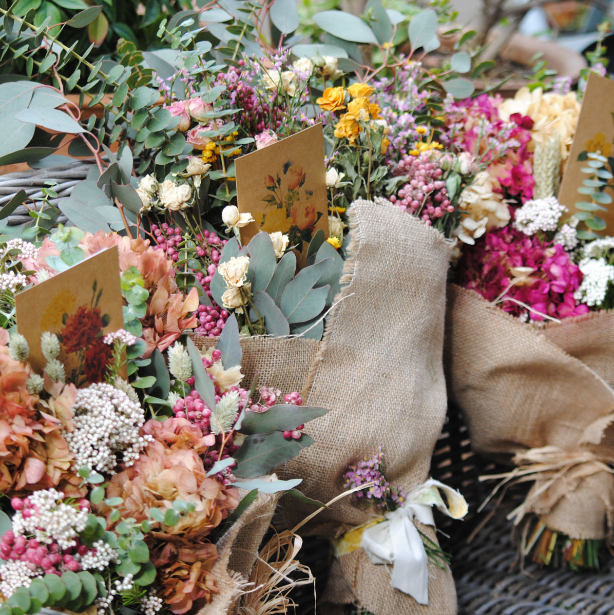 Ramos flores preservadas - Imagen 3