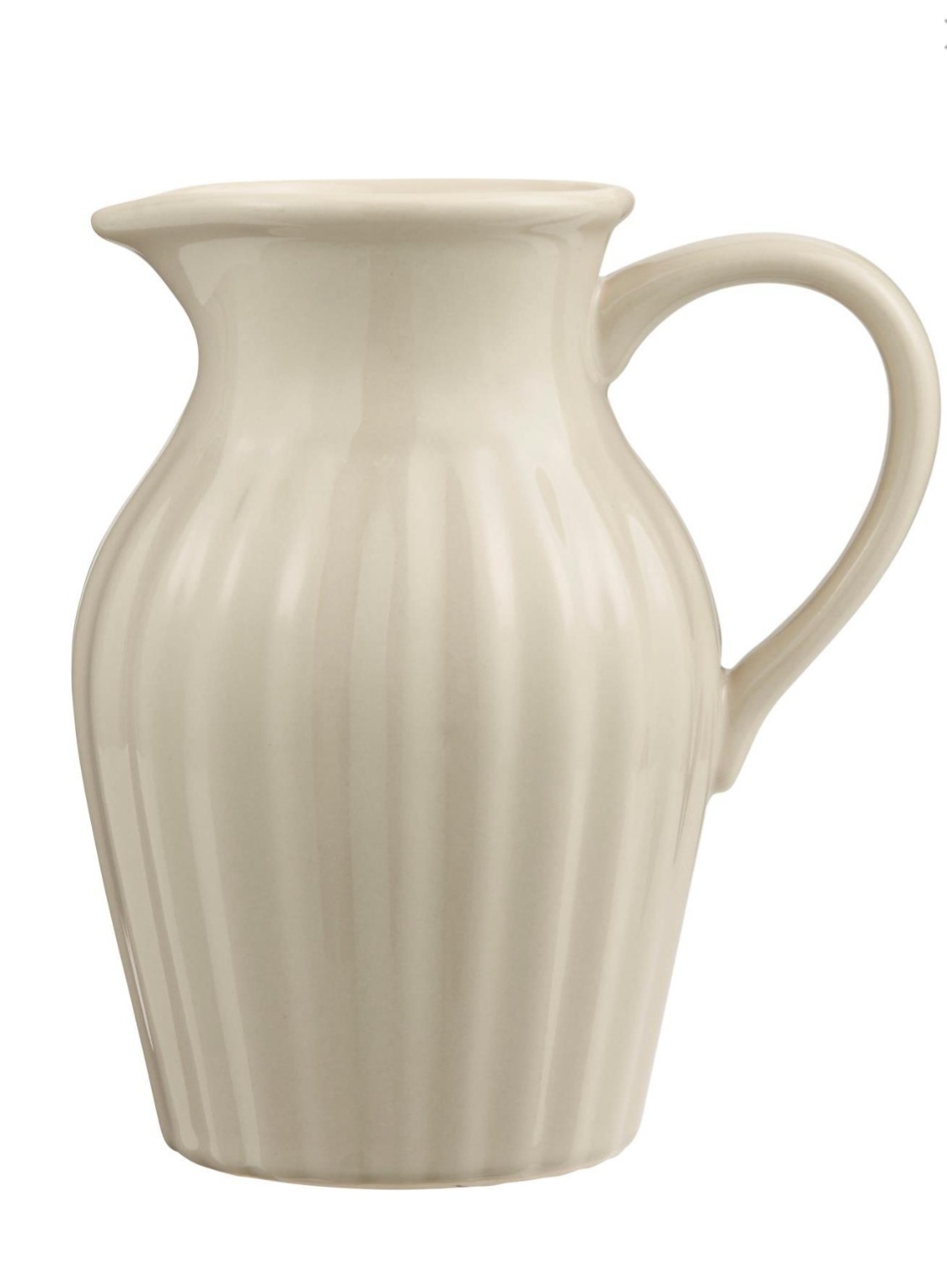 Jarra blanca/beige - Imagen 2